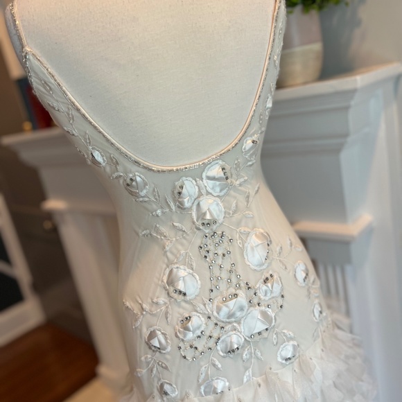 Lillie Rubin White Evening Gown - Picture 5 of 6